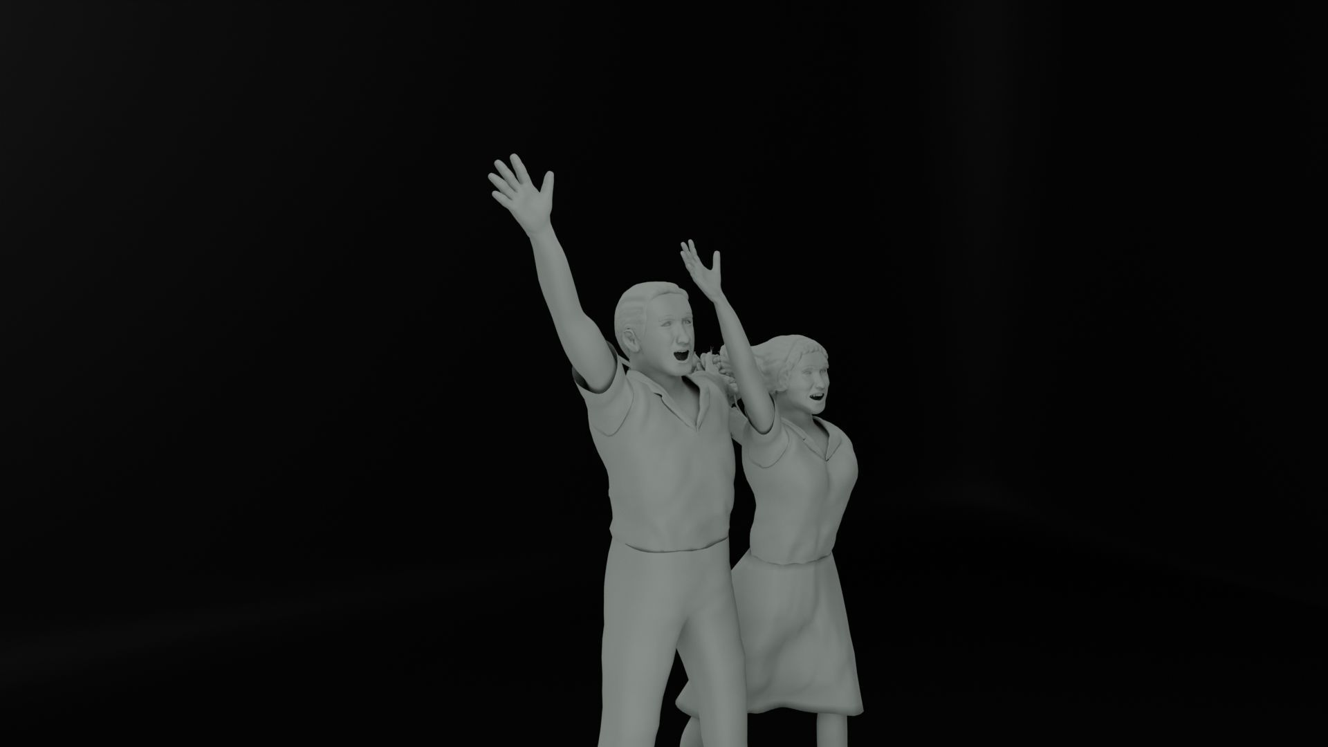 Selamat Datang Monument 3D model_29