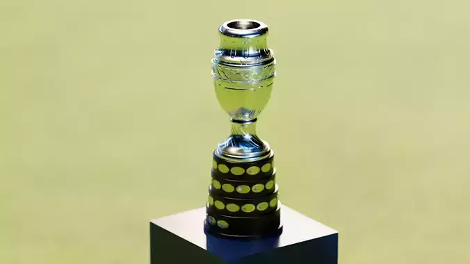 Copa America Trophy 3D model