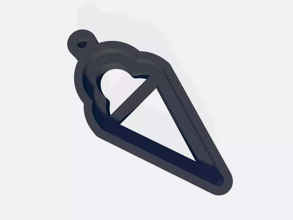 SET 10 KEYCHAINS 3D print models ice cream cake 3D print model_0