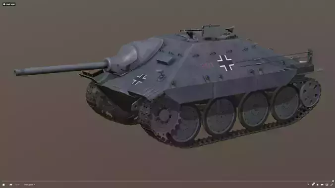 Jagdpanzer 38 - Hetzer grau