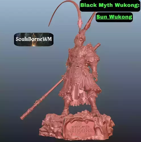 Black Myth Wukong Bonus Wukong Mug 3D print model