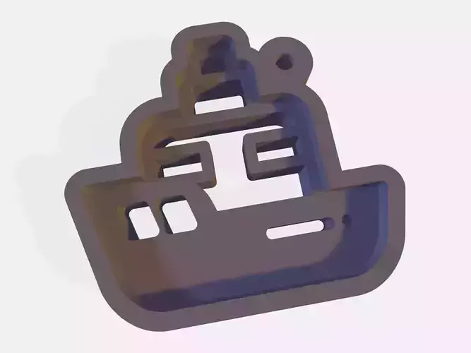 SET 10 KEYCHAINS 3D print models ship