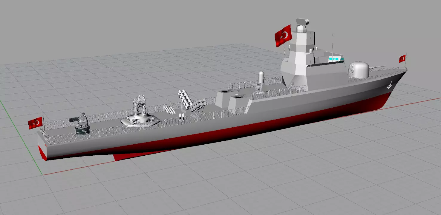 FAST ATTACK CRAFT 3D model