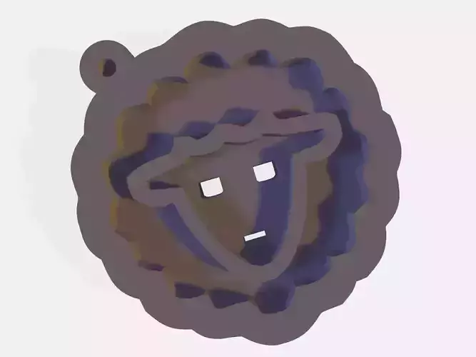 SET 10 KEYCHAINS 3D print models animals