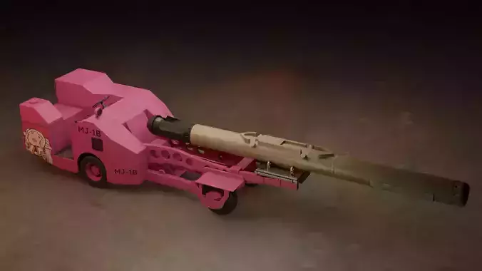 Bomb Loader MJ-1B 3D model