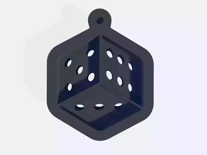 SET 10 KEYCHAINS 3D print models cube origami duck elephant bird