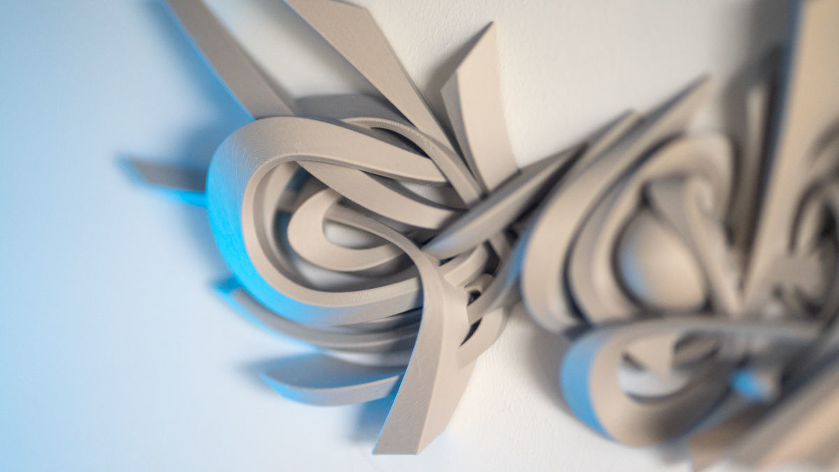 GENGHIS 3D GRAFFITI WALL ART 3D print model_3