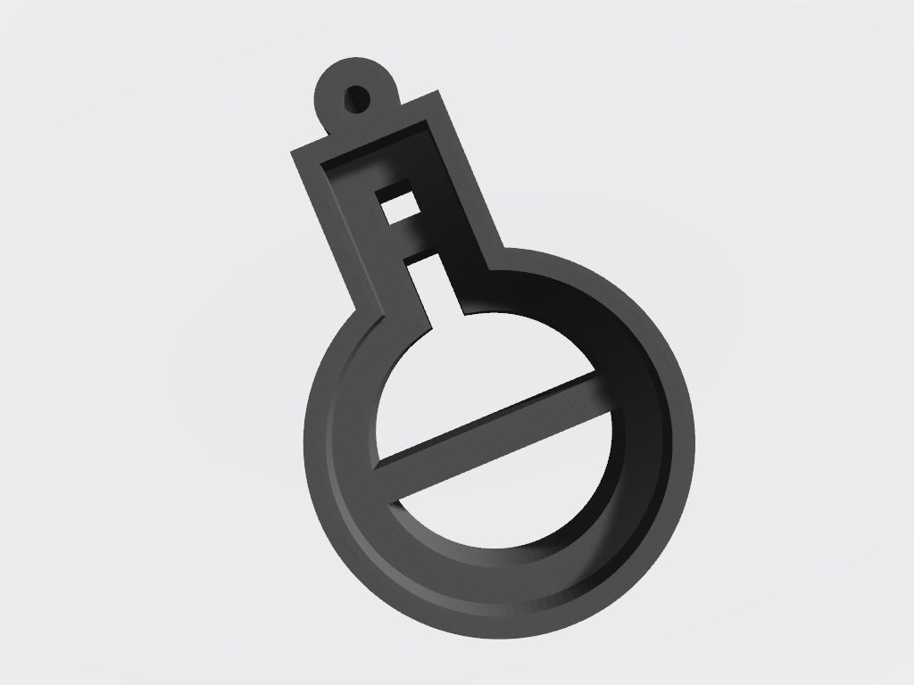 SET 10 KEYCHAINS 3D print models potion king puzzle mouse 3D print model_1