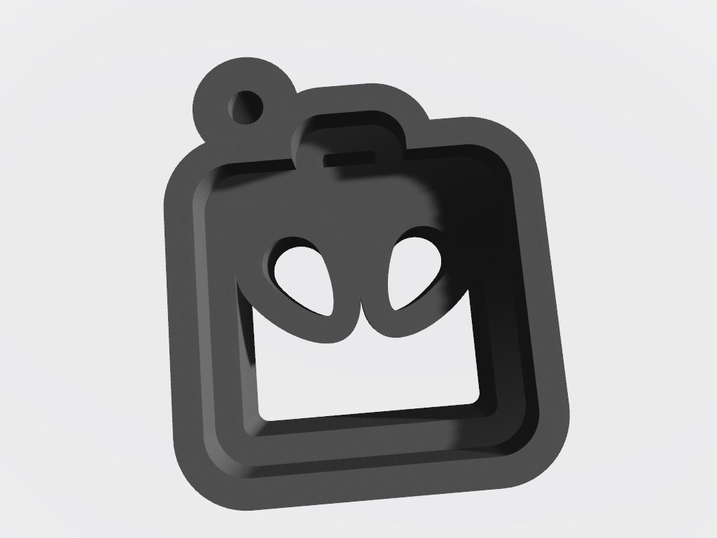 SET 10 KEYCHAINS 3D print models alien llama snail 3D print model_8