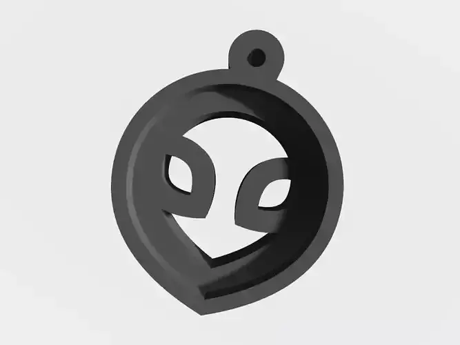 SET 10 KEYCHAINS 3D print models alien llama snail