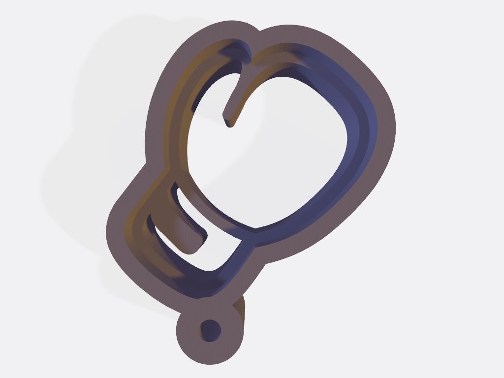 SET 10 KEYCHAINS 3D print models bear lemur boar boxing 3D print model_8