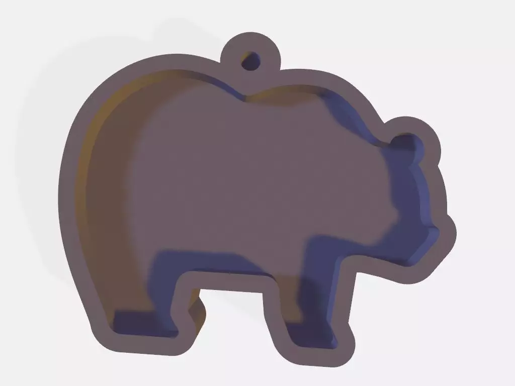 SET 10 KEYCHAINS 3D print models bear lemur boar boxing 3D print model_0