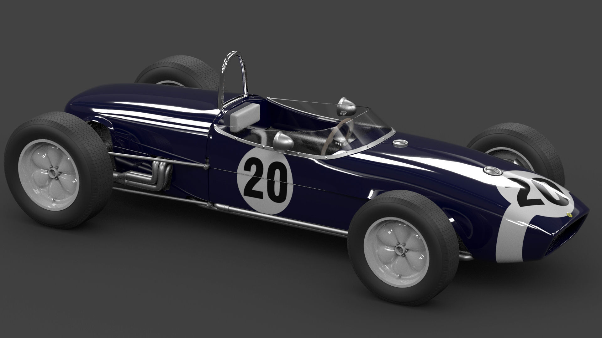 Lotus 18 Formula-1 3D model_11