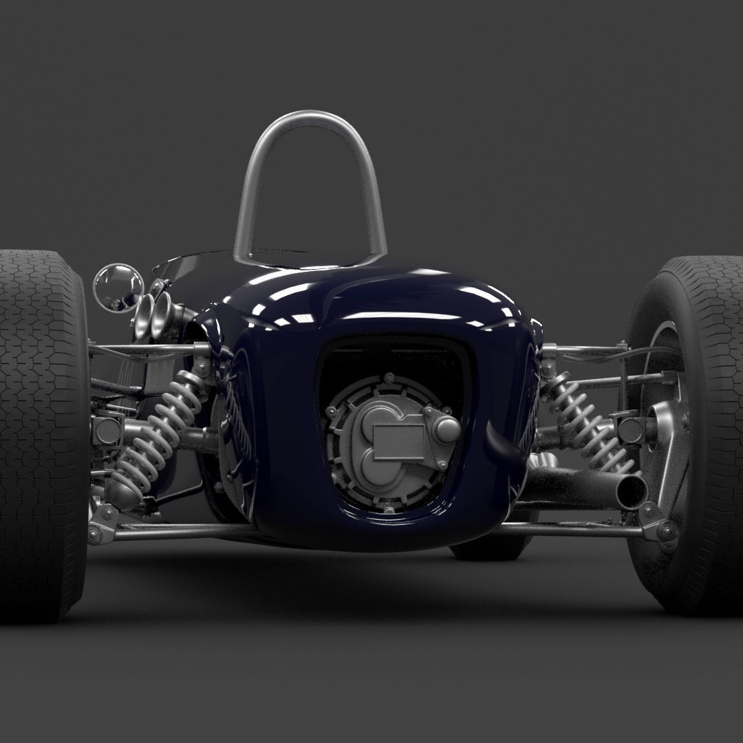 Lotus 18 Formula-1 3D model_8