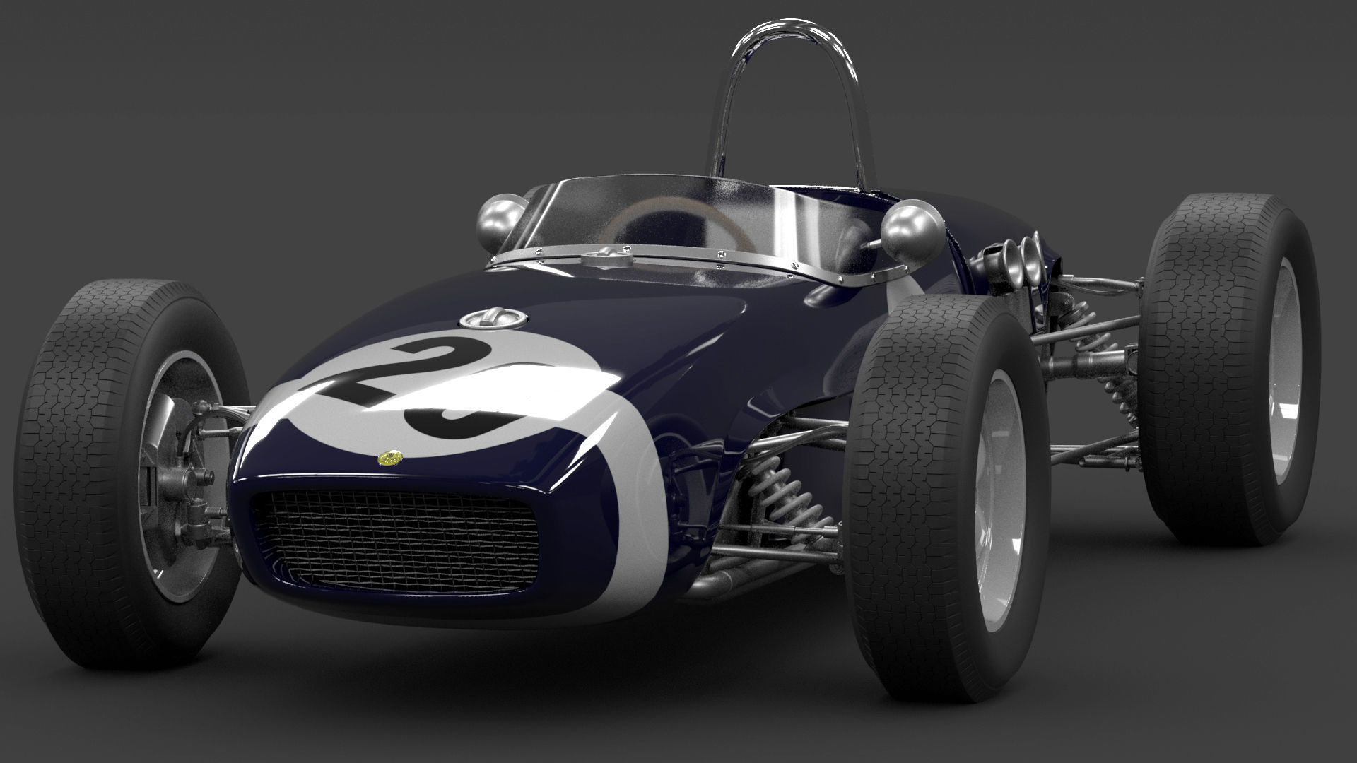 Lotus 18 Formula-1 3D model_1