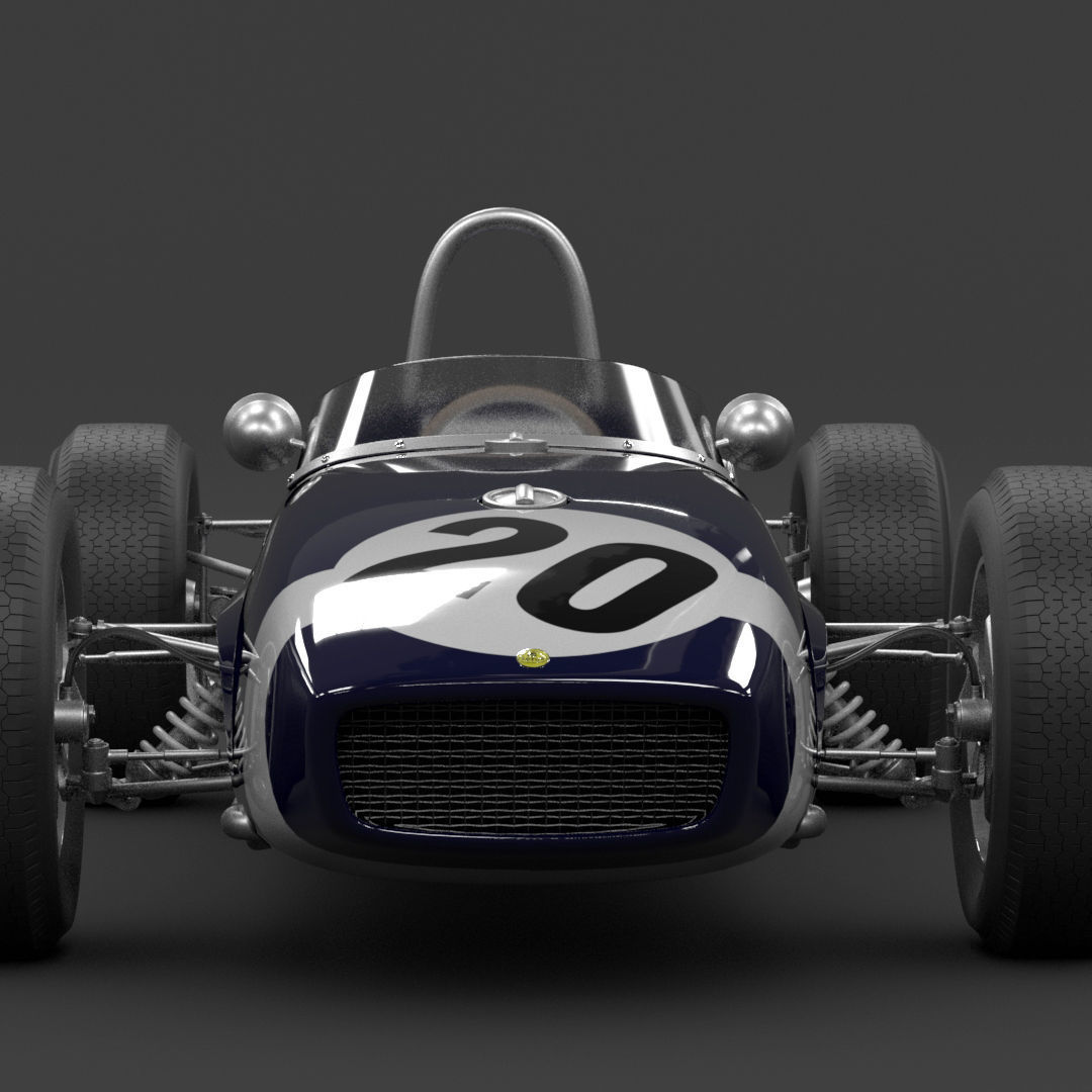 Lotus 18 Formula-1 3D model_9
