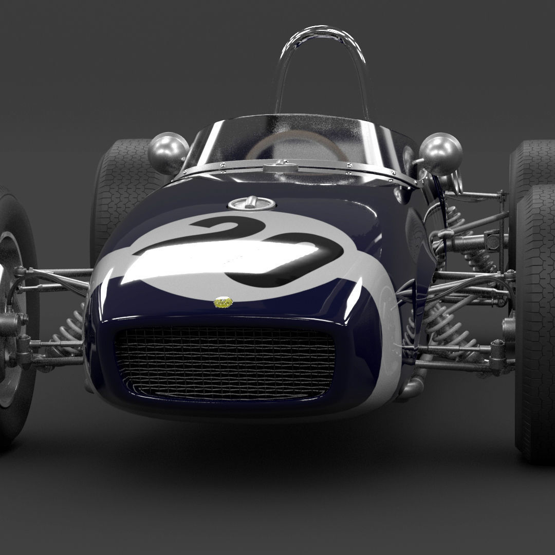 Lotus 18 Formula-1 3D model_3