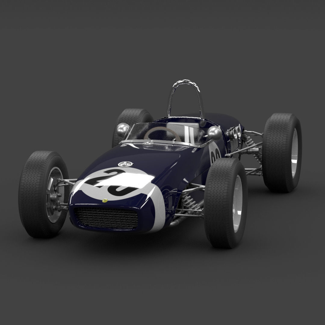 Lotus 18 Formula-1 3D model_5