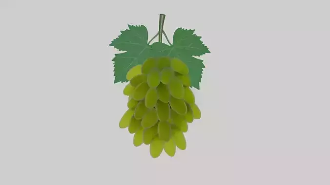 Grapes model 3D