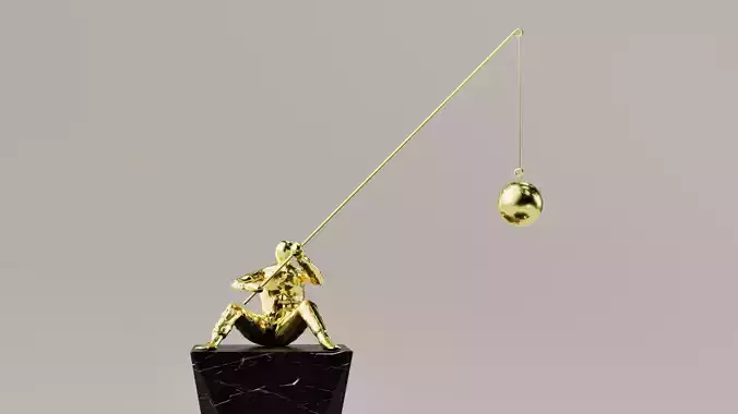 ESCULTURA - PESCADOR 3D print model