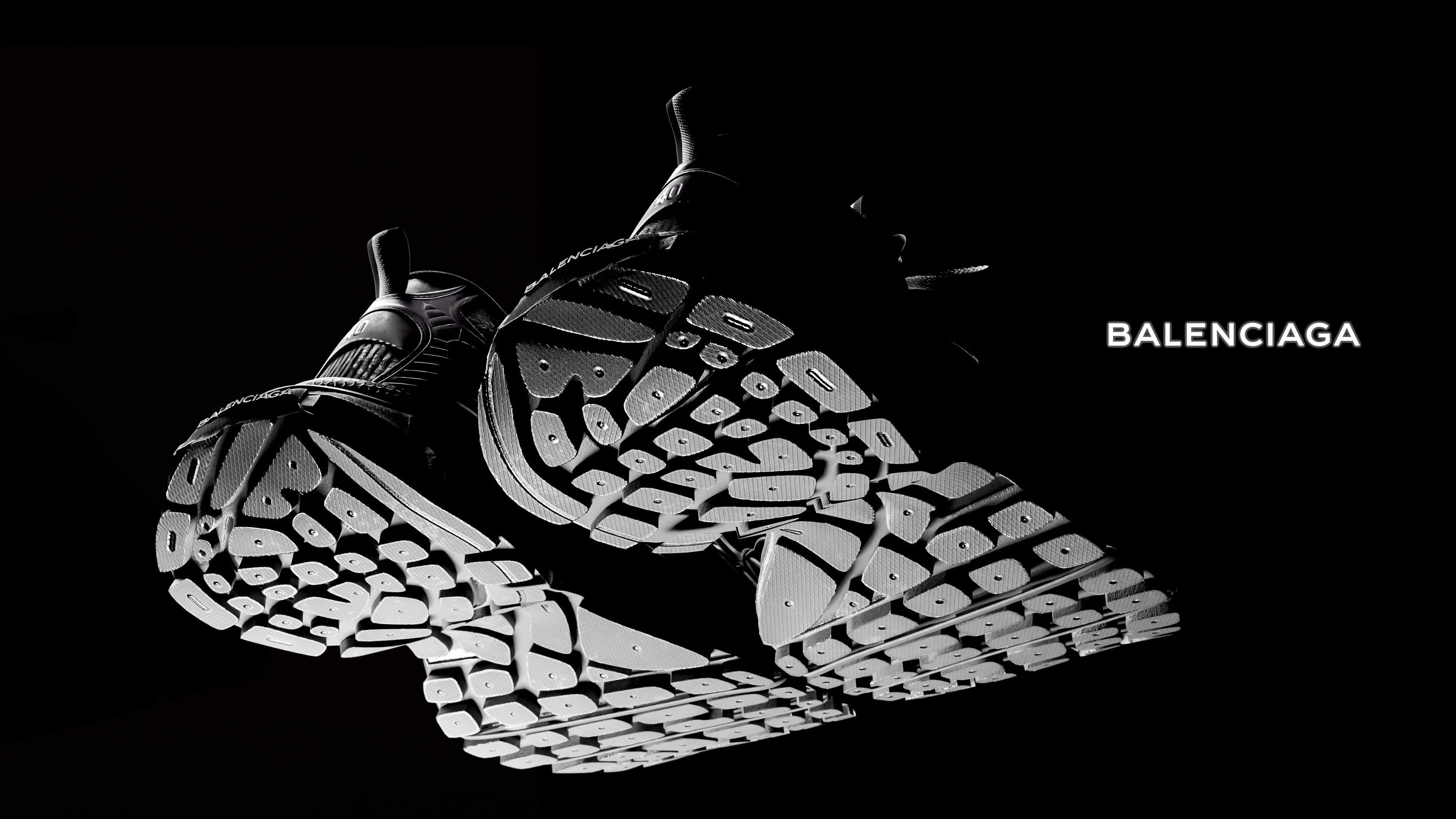 Balenciaga  3XL Low-poly 3D model_3