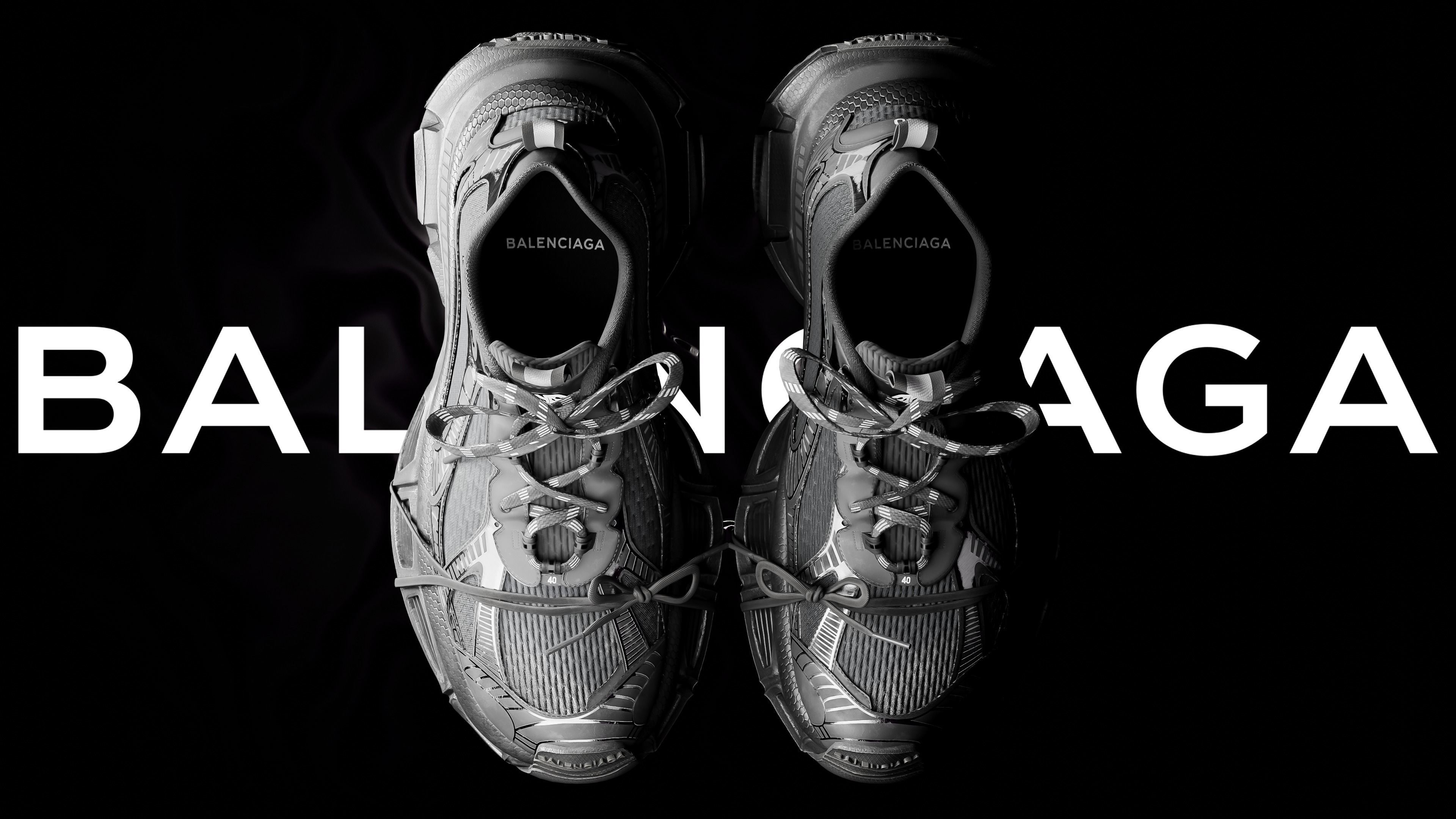 Balenciaga  3XL Low-poly 3D model_6
