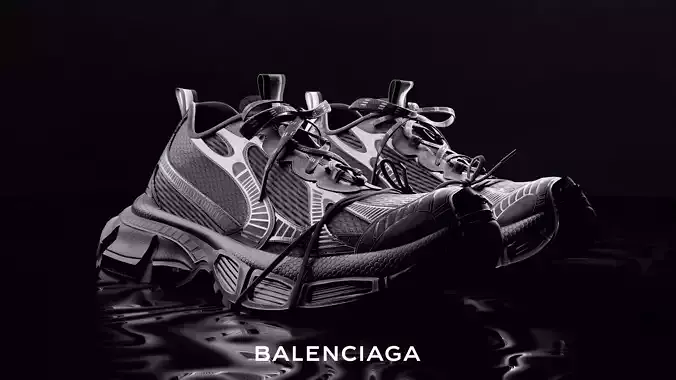 Balenciaga  3XL Low-poly 3D model