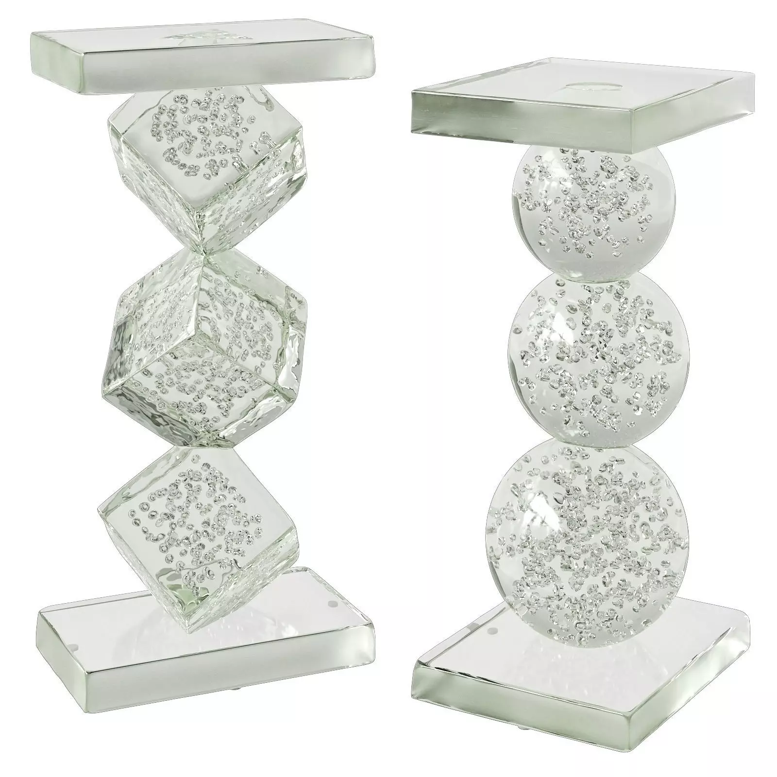 Baker Furniture tables Gianna and Elena 3D model_0