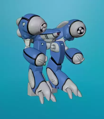 INVID ENFORCER ARTICULATED-ROBOTECH