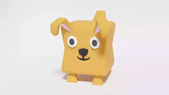 Roblox Pet Free low-poly 3D model