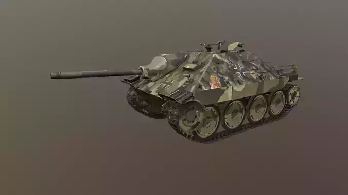 Jagdpanzer 38 - Hetzer sommer Leibstandarte 3D model
