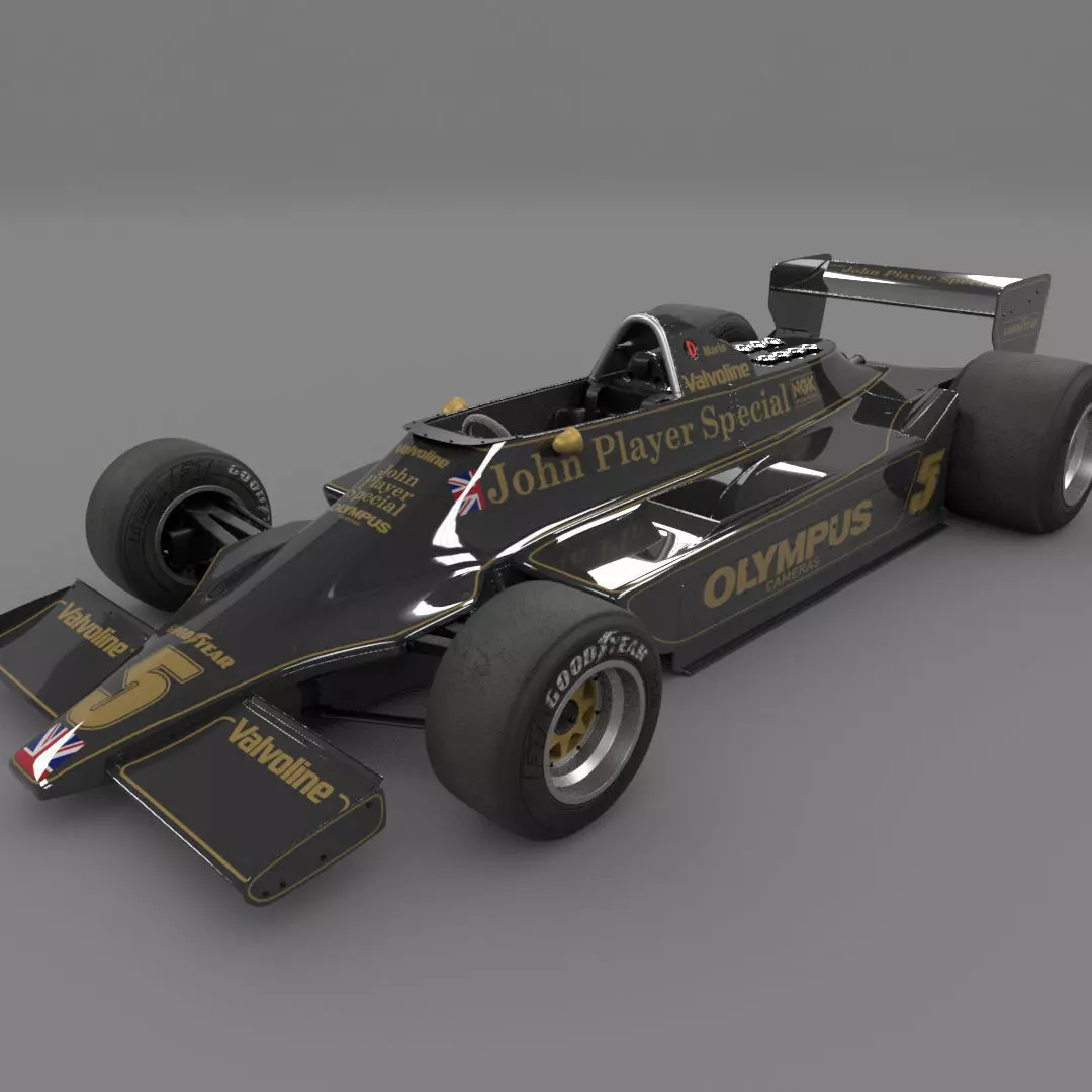 Lotus 79 Formula-1 3D model_0