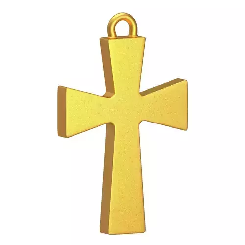 Gold Cross Pendant