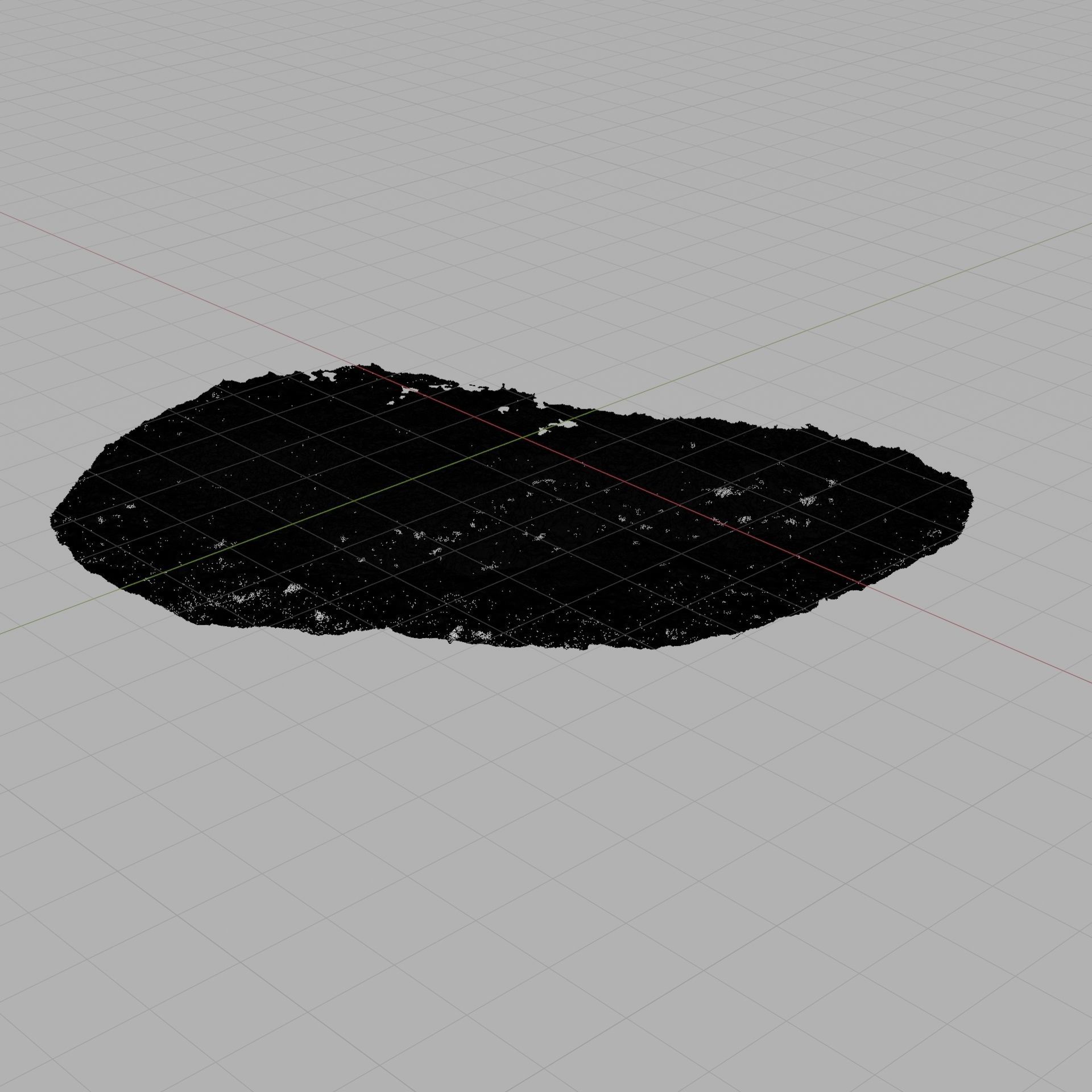 Snow In Grass 3D model_11