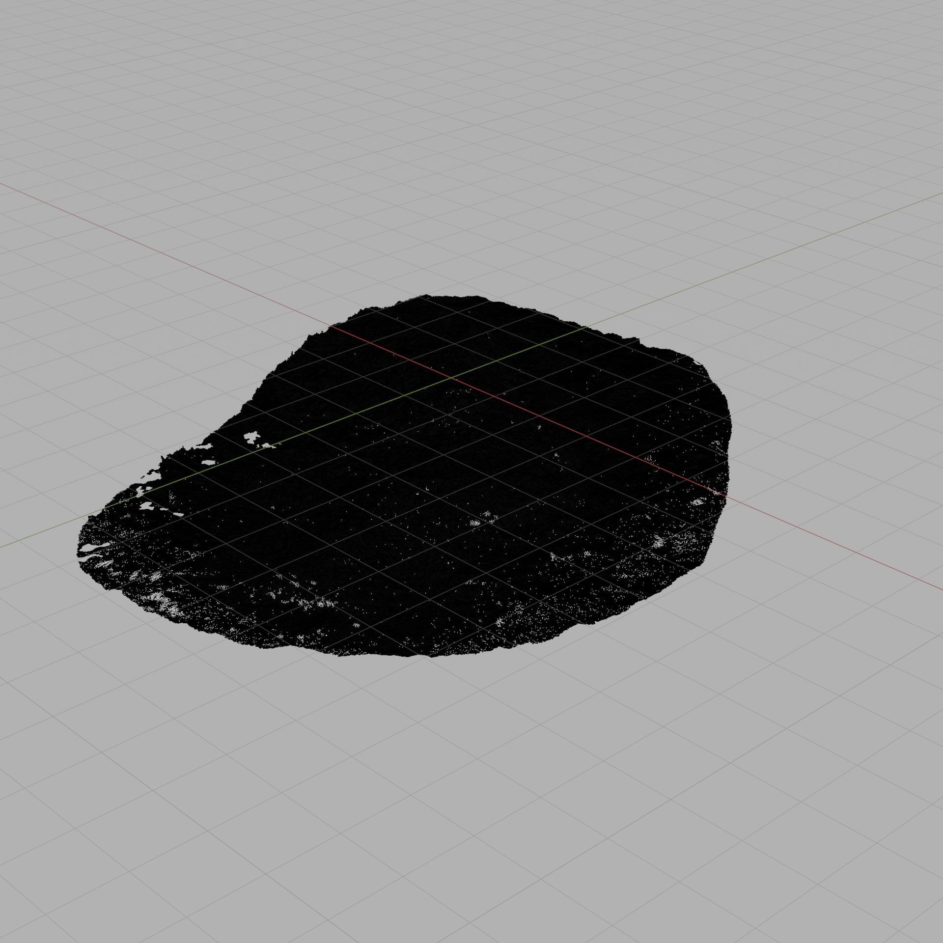 Snow In Grass 3D model_12