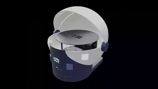 Drone Dock 3D Model - Dome Type 3D print model