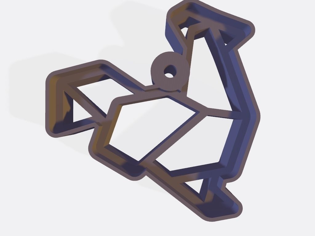 SET 10 KEYCHAINS 3D print models bear horse pig rooster 3D print model_5