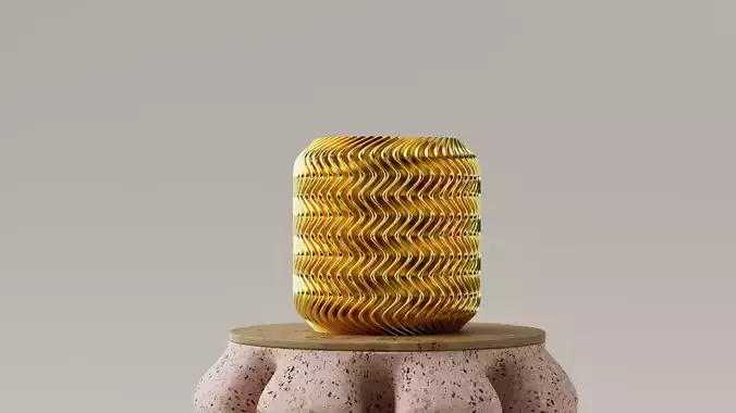 JARRON DECORATIVO - ABSTRACTO - FLORERO 3D print model