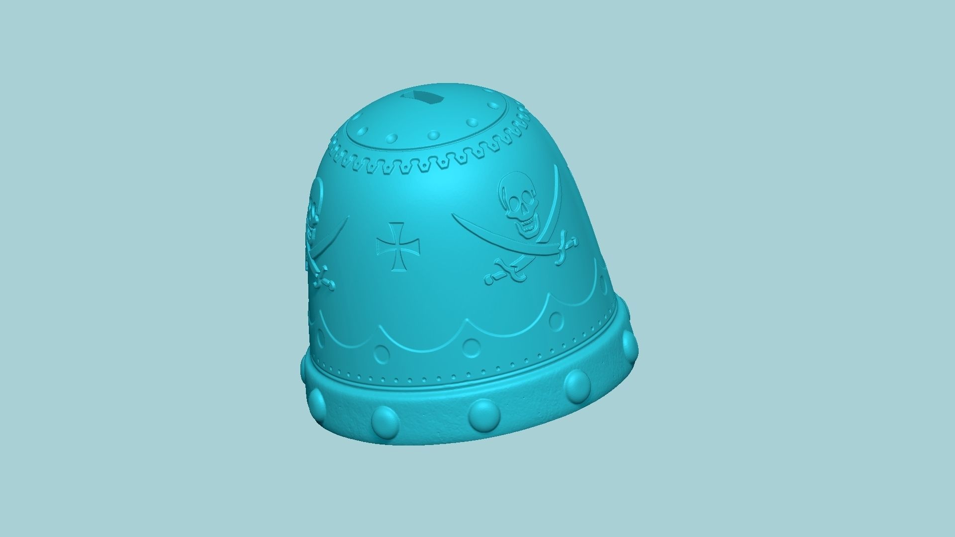 Real Size Pirate Hook - Cosplay Fantasy Costume Easy Print 3D print model_5