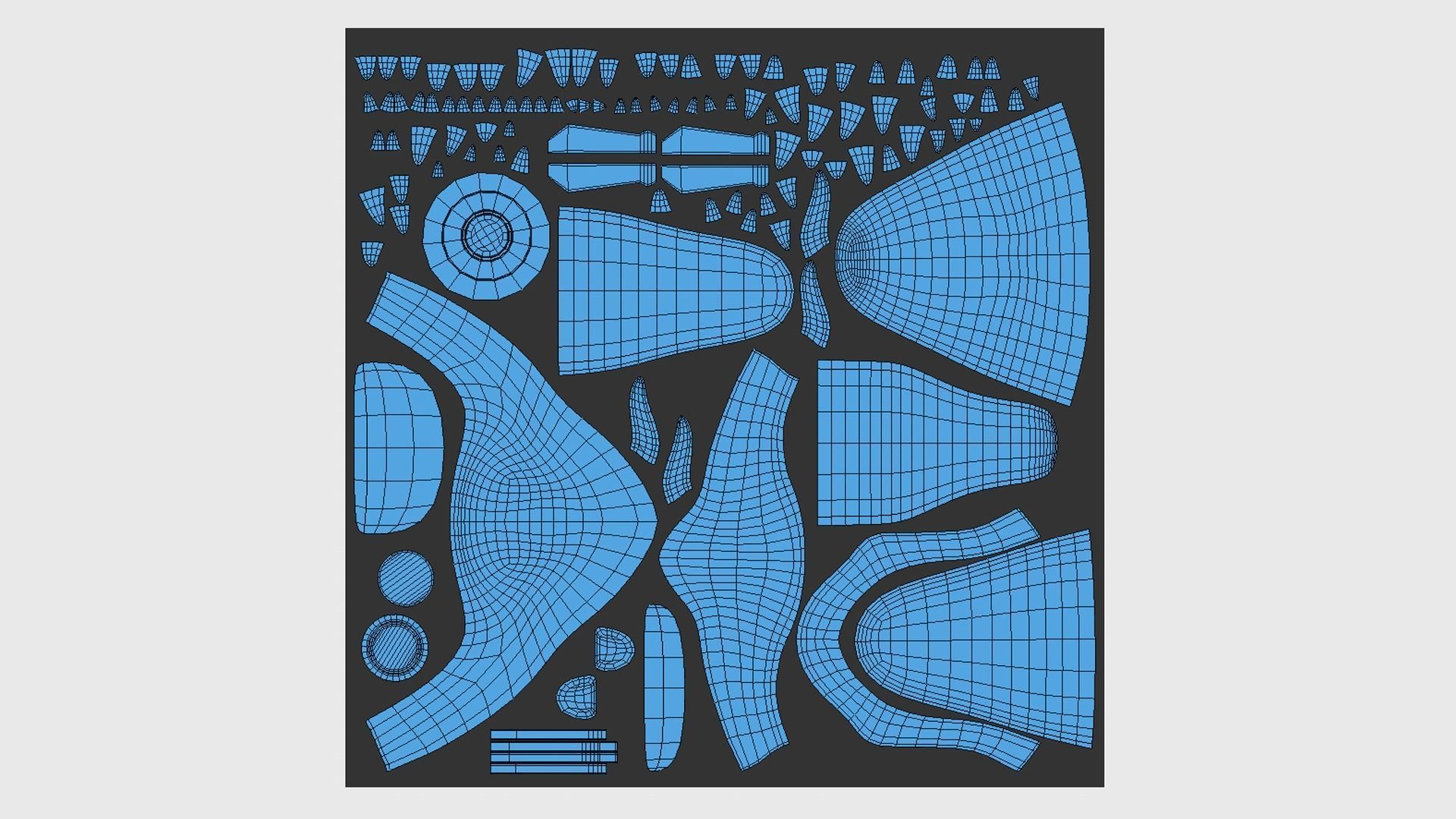 Sobek Mask A10 - Egyptian Gods Character Clothing Low-poly 3D model_16