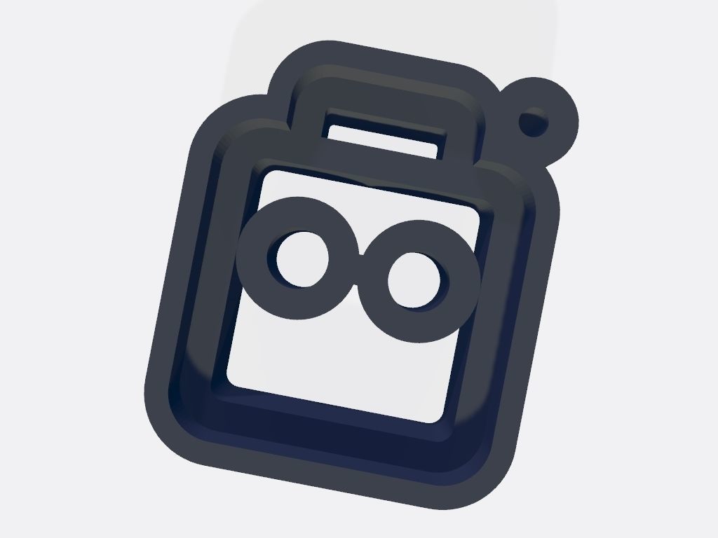 SET 10 KEYCHAINS 3D print models heart potter pokeball 3D print model_4