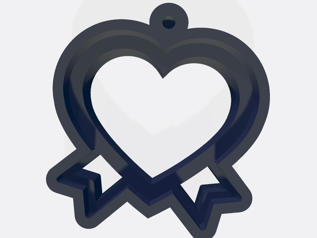 SET 10 KEYCHAINS 3D print models heart potter pokeball 3D print model_7