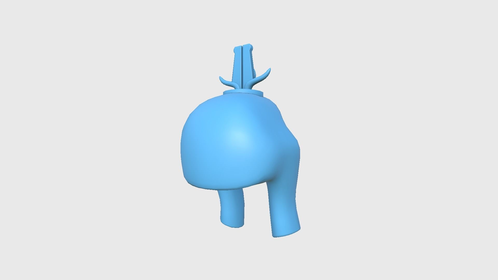 Sobek Mask A03 - Egyptian Gods Character Clothing Low-poly 3D model_9