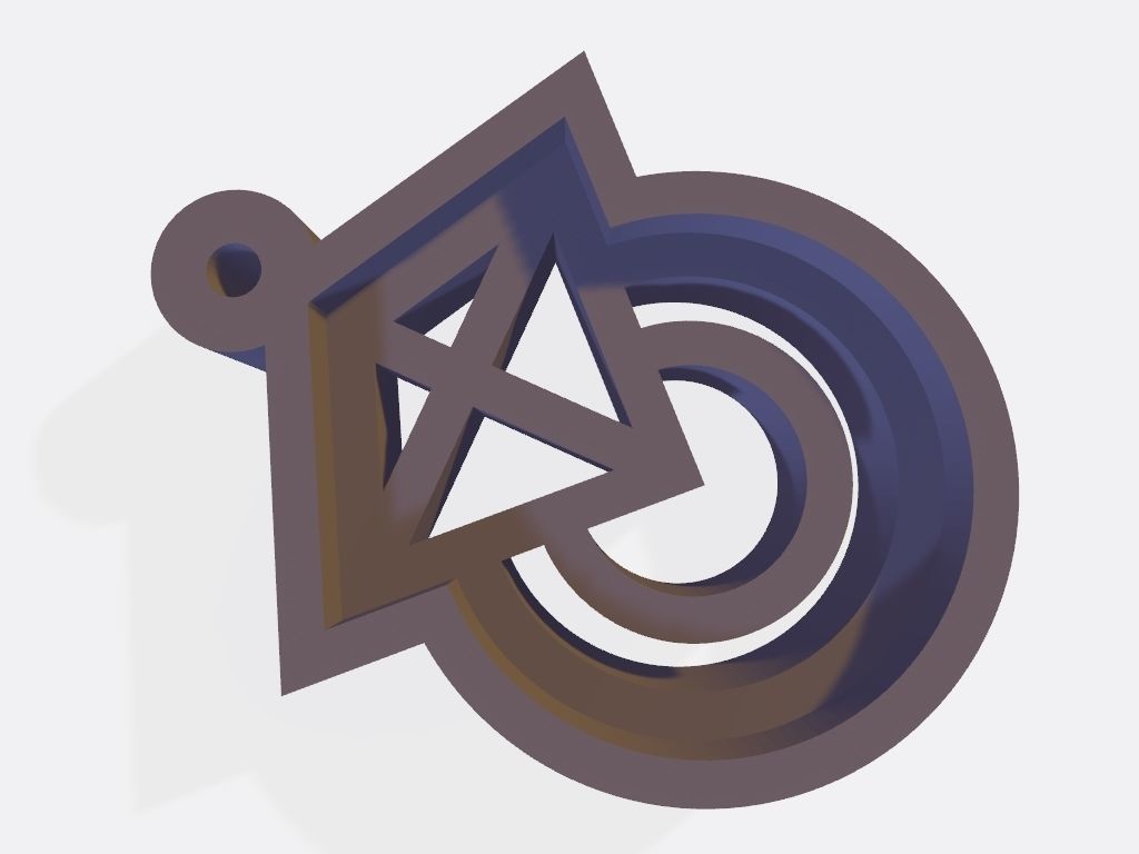 SET 10 KEYCHAINS 3D print models heart pumpkin diamond 3D print model_7