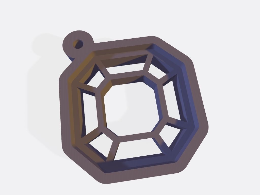 SET 10 KEYCHAINS 3D print models heart pumpkin diamond 3D print model_8