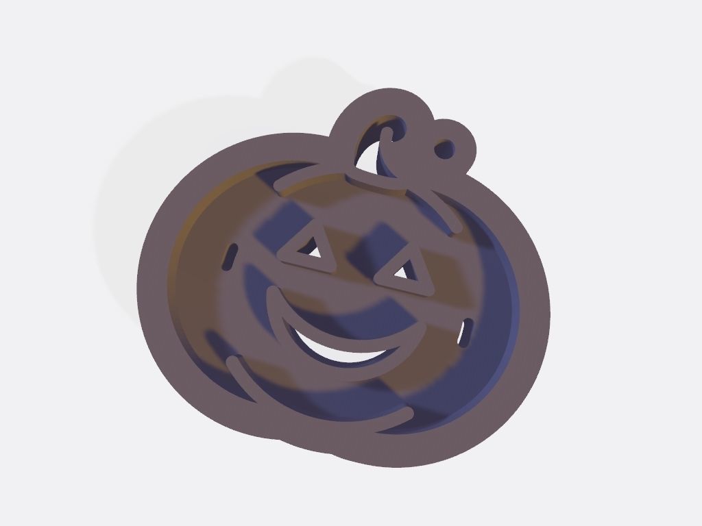 SET 10 KEYCHAINS 3D print models heart pumpkin diamond 3D print model_1