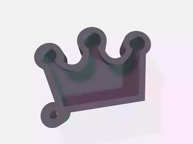 SET 10 KEYCHAINS 3D print models crown gear frog gani ghost