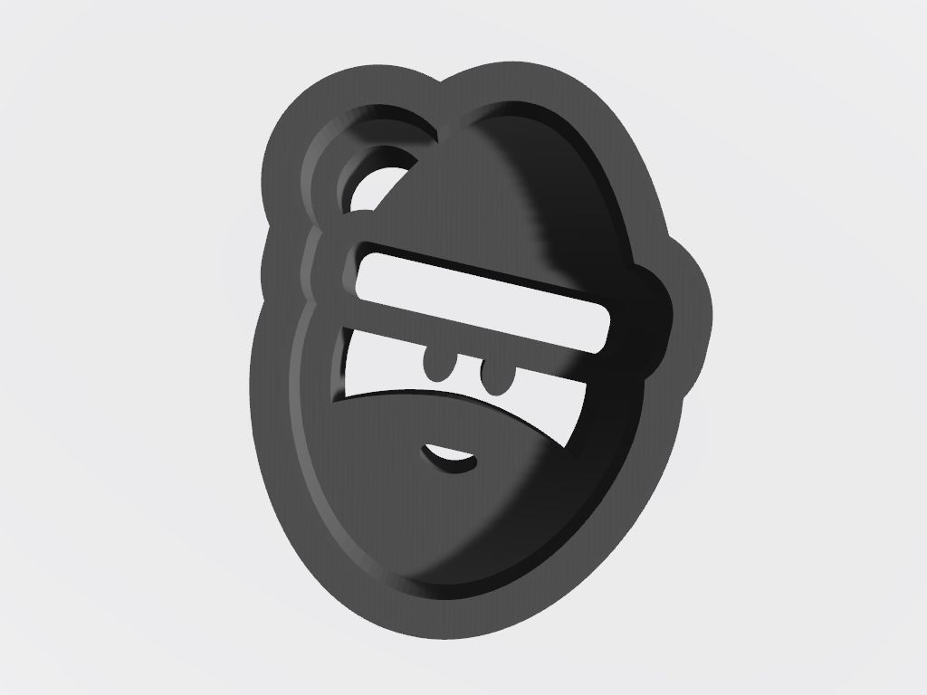 SET 10 KEYCHAINS 3D print models santa christmas snowflake 3D print model_1