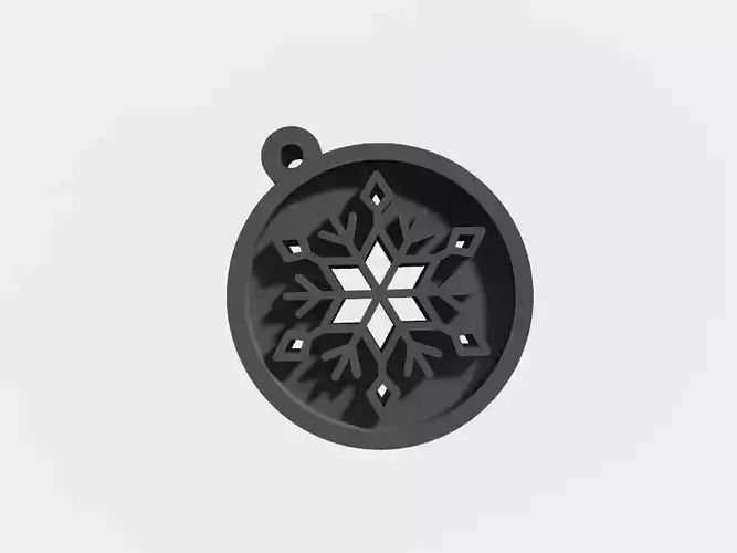 SET 10 KEYCHAINS 3D print models christmas snowflake 3D print model SET 10 KEYCHAINS 3D print models christmas snowflake 3D print model