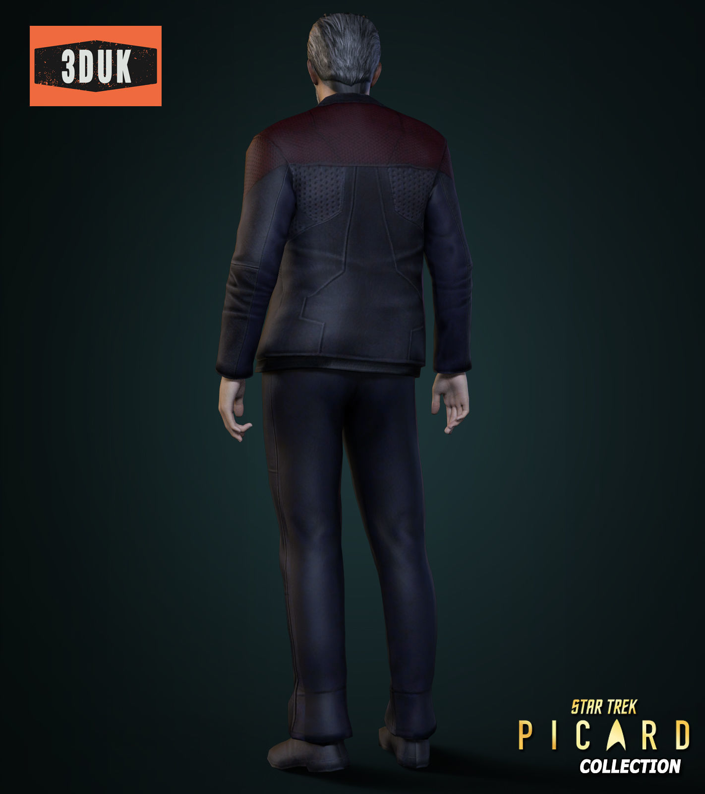 STP Riker For G8M 3D model_5